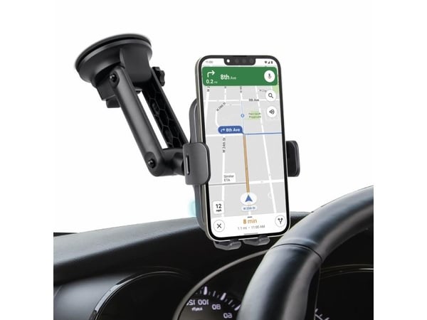 SBS TESUPEXTWIR15W, Mobile phone/Smartphone, Active holder, Car, Black