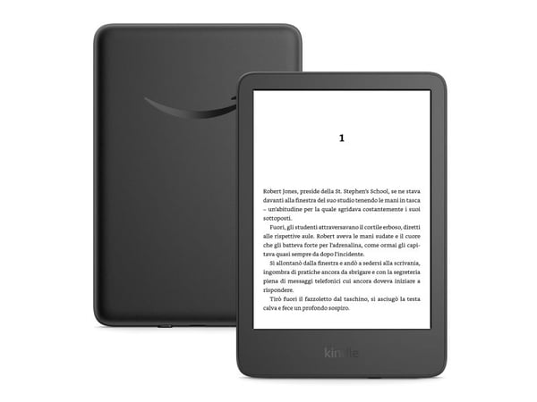 Amazon Kindle - 11:e generation - eBook-läsare - 16 GB - 6" monokrom - pekskärm - Bluetooth, Wi-Fi - svart