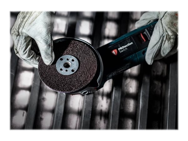 Bosch Expert HD SCM N477 - Poleringsfleece - for rustfritt stål, ikke-jernholdig metall, stålplater, maling på tre - rund - kornstørrelse: medium -...