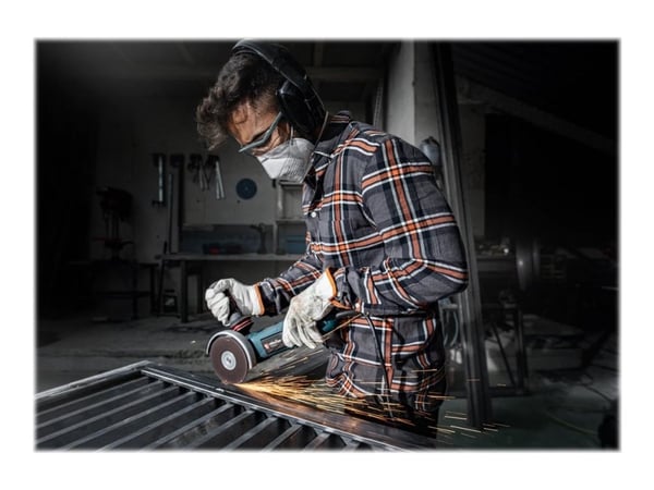 Bosch Expert HD SCM N477 - Poleringsfleece - for rustfritt stål, ikke-jernholdig metall, stålplater, maling på tre - rund - kornstørrelse: medium -...