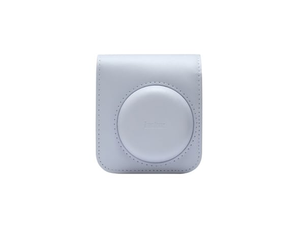 Fujifilm Instax - Eske for kamera - kunstlær - clay white - for Instax Mini 12
