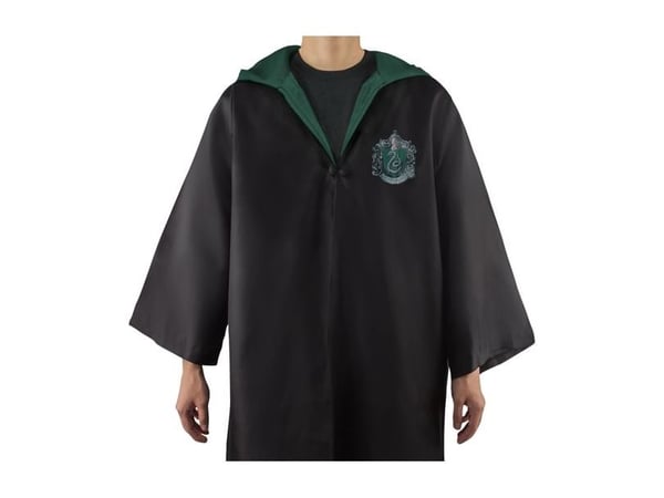 Slytherin-kappa med slips