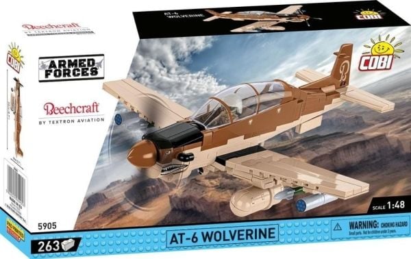 Armed Forces Beechcraft AT-6 Wolverine leksak (fordon)