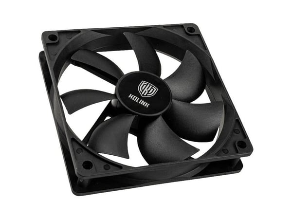 Kolink Classic HDB, Vifte, 12 cm, 1500 RPM, 52,15 cfm, Sort