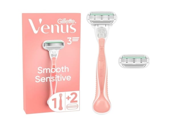 Rakhyvel Smooth Sensitive Pink + 2st rakblad