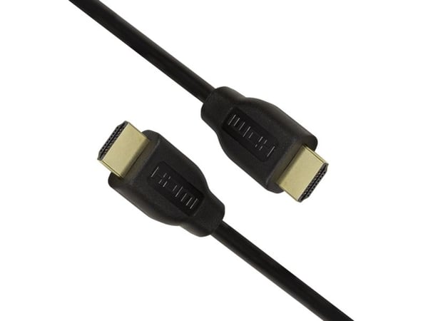LogiLink High Speed with Ethernet - HDMI-kabel med Ethernet - HDMI hann til HDMI hann - 2 m - svart