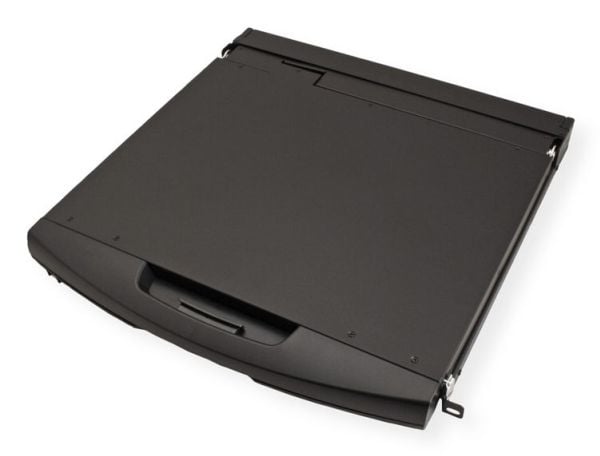 19" LCD KVM-konsoll, 48 cm (19") TFT, VGA, USB+ PS/2, CH