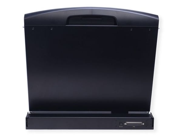 19" LCD KVM-konsoli, 43cm (17") TFT, VGA, USB+ PS/2, CH