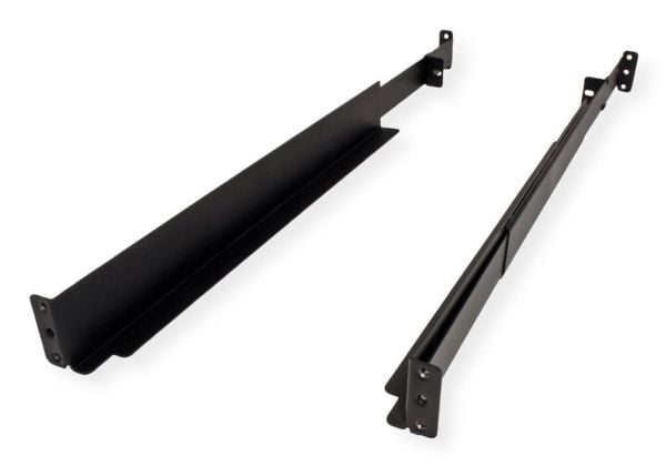 VALUE KVM-konsoli KVM-kytkimellä - 8 porttia - USB - Sveitsin - 48 cm (19")