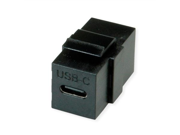 VALUE 25.99.8210, Flad, Sort, USB C, USB C, Hunstik, Hunstik, Hunstik