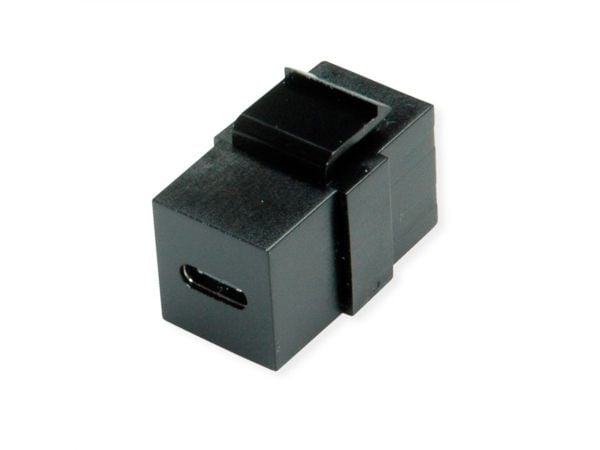 VALUE 25.99.8210, Flad, Sort, USB C, USB C, Hunstik, Hunstik, Hunstik