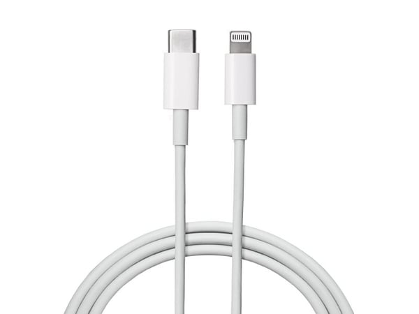 Akyga AK-USB-35, 1 m, Lightning, USB C, urosliitin, urosliitin, valkoinen
