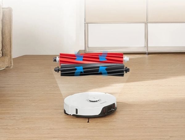 Roborock S8+ robotti-imuri moppitoiminnolla, valkoinen