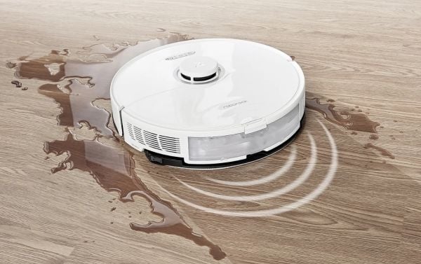 Roborock S8+ robotti-imuri moppitoiminnolla, valkoinen