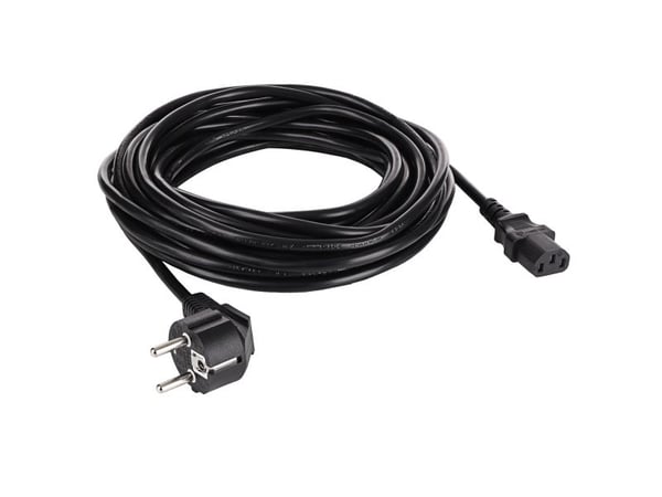 Akyga AK-PC-08C Akyga AK-PC-08C CU CEE 7/7 / IEC C13 virtajohto 10m