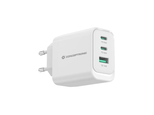 Conceptronic ALTHEA21W65, Innendørs, AC, 20 V, 1,5 m, Hvit