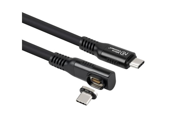 MicroConnect Premium vinklat USB4-kabel