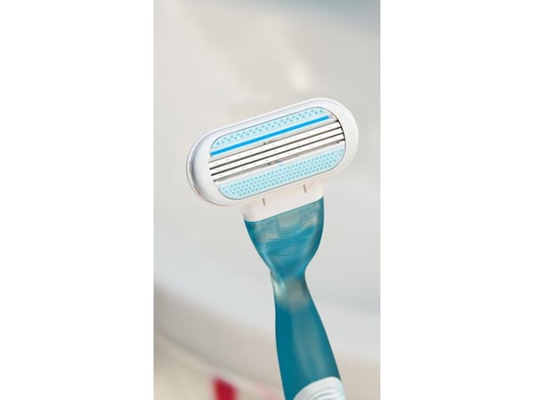 Gillette Venus Smooth, Kvinner, Gillette, Vinus Smooth, Blå, Hvit, 8 stykker