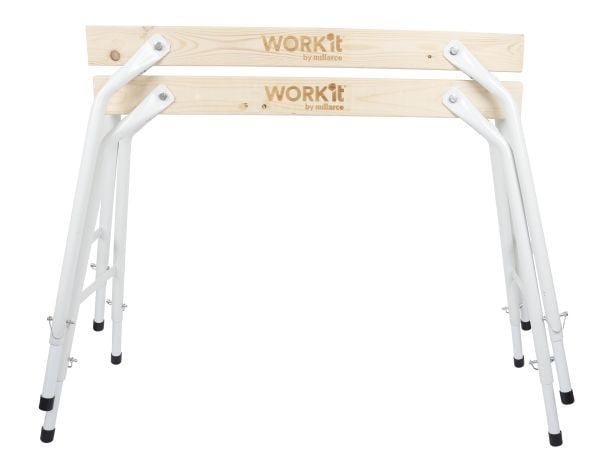 Work>it® vikbock med teleskopben 2-pack