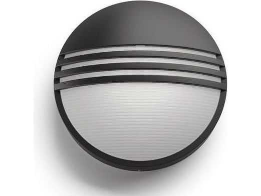 Philips myGarden Yarrow-vegglampe, 5,5 W, Vegglys, Svart, Hvit, Harpiks, Syntetiske, IP44, II, Overflatebehandlet