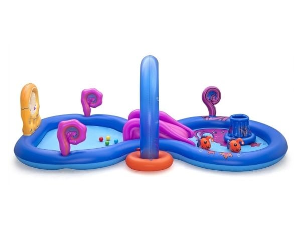 Bestway 53167, Oppblåsbart spillsenter, 2 år, Polyvinylklorid (PVC), Flerfarget