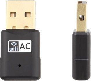 Fanvil WF20, Trådløs, USB, WLAN, Wi-Fi 5 (802.11ac), 150 Mbit/s, Sort