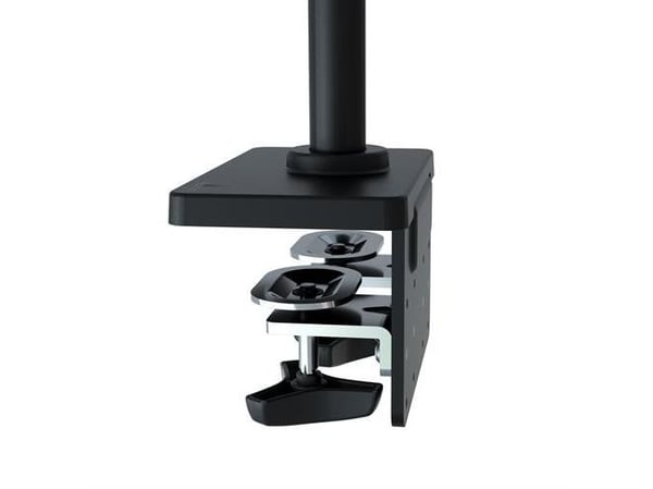 Ergotron LX Pro - Monteringssett (stor base, 2 x 2-delte skrivebordsklemmer) - konverteringssett - stål, aluminium - svart - for P/N: 45-683-292, 4...