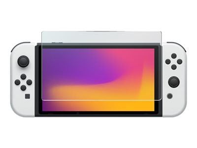 DELTACO GAMING GAM-151 - Skjermbeskyttelse for spillkonsoll - glass - 7" - krystallklar - for Nintendo Switch OLED