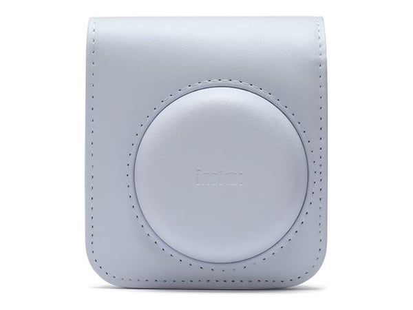 Fujifilm Instax - Eske for kamera - kunstlær - clay white - for Instax Mini 12