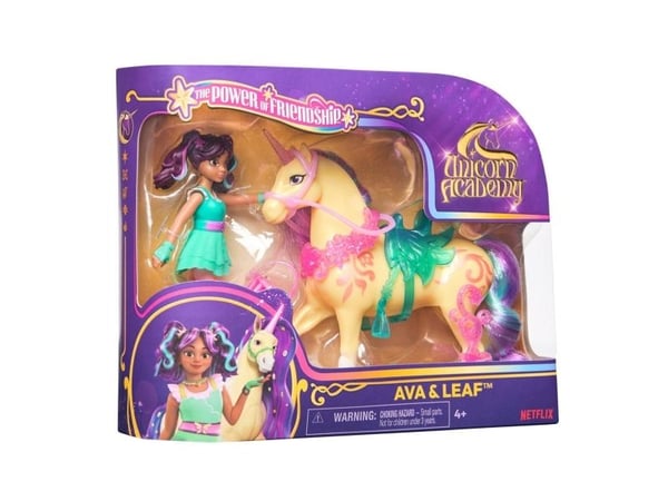 Unicorn Academy Doll & Unicorn V2 - Ava & Leaf