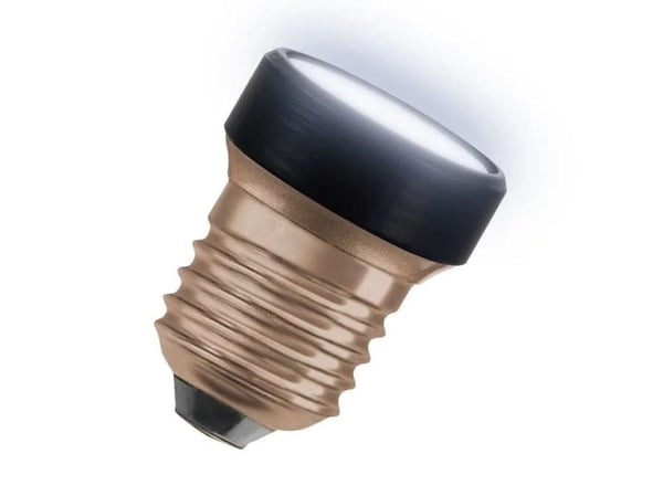 OSRAM LED STAR - LED-lyspære - form: flat round - mattslipt finish - E27 - 3.5 W (ekvivalent 28 W) - klasse F - kjølilg hvitt lys - 4000 K