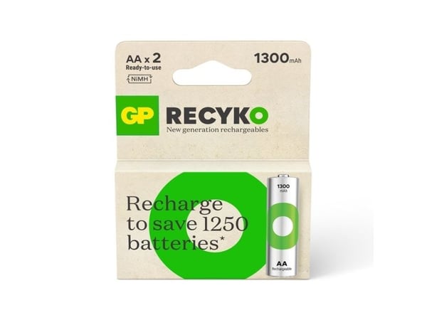 Ei näy_V Akut Gp Recyko Aa. 1300Mah. 2kpl