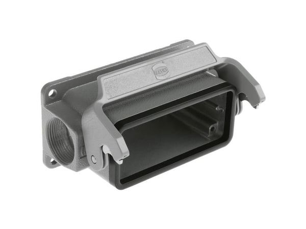 Harting sokkelhus Han® 16B-asg1-LB-21 09 30 016 1250, 1 stk