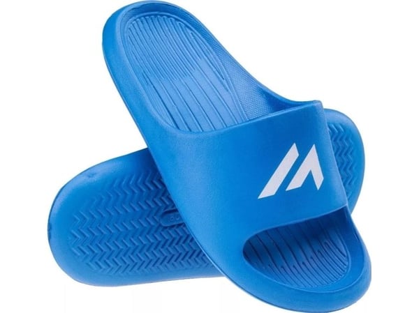 Barneflip-flops til strandbasseng Martes Baki Jr blå størrelse 29