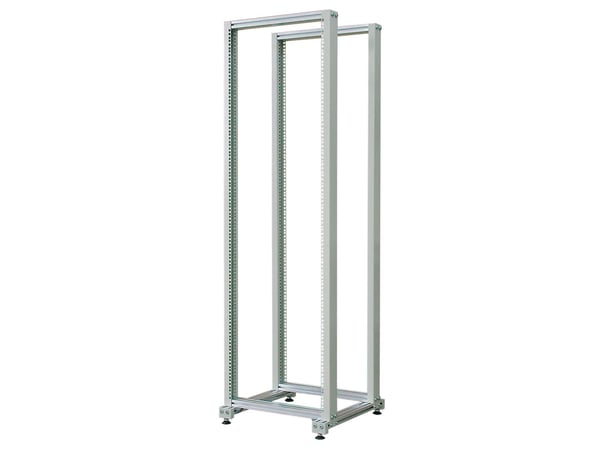 EFB-Elektronik 48,30 cm (19") rackram 24U, steglöst justerbar, lastkapacitet 150 kg Tillverkare: EFB Elektronik (691631GR.24)