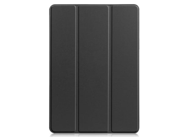 eSTUFF Houston - Tabletin läppäkansi - polyuretaani, polykarbonaatti, nahkakuvio, mikrokuitu - musta - Lenovo Tab M10:lle (3. sukupolvi)