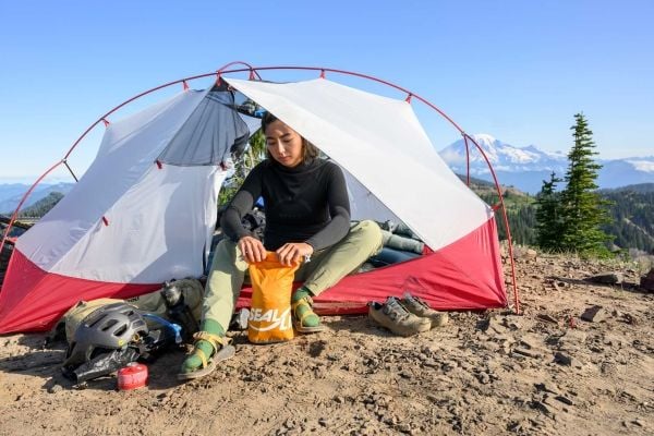 MSR Hubba Hubba Bikepack, Camping, Hard ramme, Hustelt, 1 person(er), 4,33 m², 1,4 kg