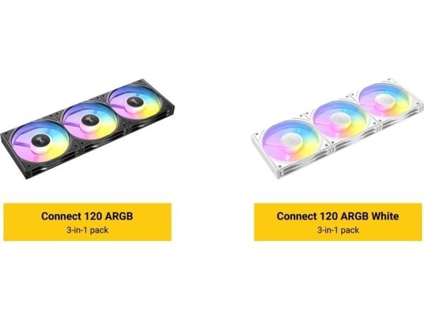 Antec C120 ARGB White 120mm 3 tuuletinta
