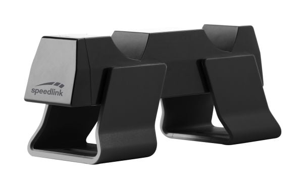 SPEEDLINK TWINDOCK, PlayStation 5, Ladestativ, Sort, USB, Koblet med ledninger (ikke trådløs), 3 timer
