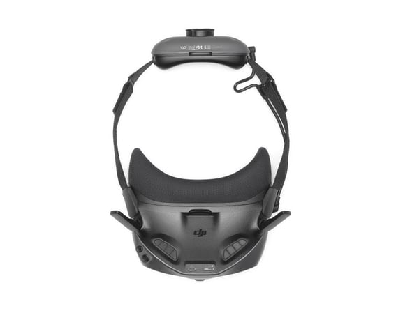 DJI Goggles N3, Erikoiskypäränäyttö, musta, Harmaa, Yksivärinen, 54°, 60 fps, AAC, PCM