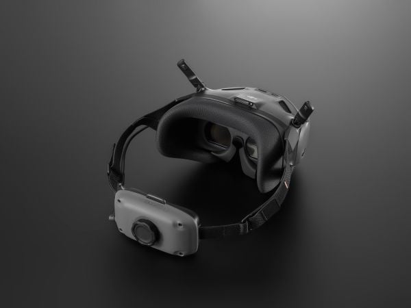 DJI Goggles N3, Erikoiskypäränäyttö, musta, Harmaa, Yksivärinen, 54°, 60 fps, AAC, PCM