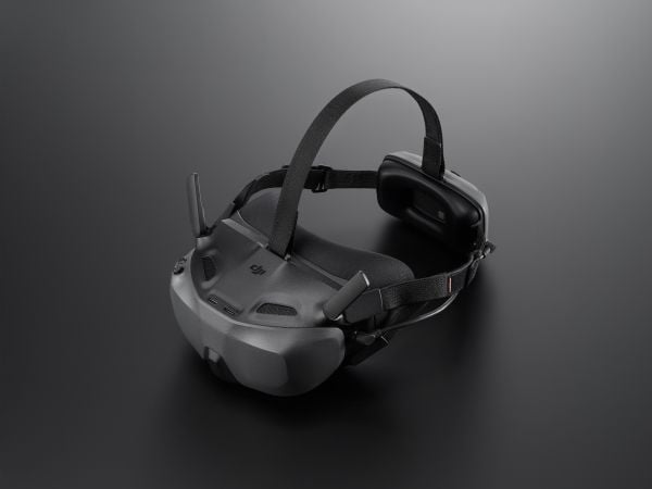 DJI Goggles N3, Erikoiskypäränäyttö, musta, Harmaa, Yksivärinen, 54°, 60 fps, AAC, PCM