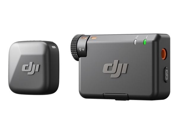 DJI Mic Mini - Sändare och mottagare mikrofonsystem - svart