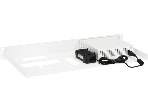 Rackmount.IT FG-30G Series RM-FR-T28 - Monteringssett for nettverksenhet - rackmonterbar - signalhvit - 1U - 19"