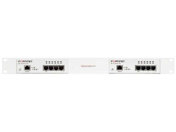 Rackmount.IT FG-30G Series RM-FR-T28 - Monteringssett for nettverksenhet - rackmonterbar - signalhvit - 1U - 19"