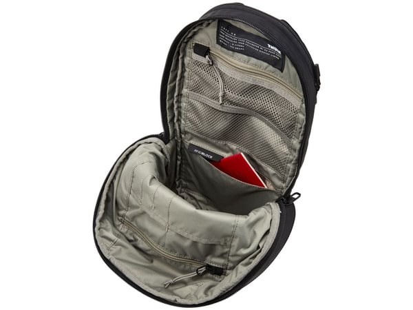 Thule Tact TACTSL08, Mann, Diagonalt hengende bag, Glidelås, Mobillomme, Nøkkellomme, Pennelomme, Nettbrettslomme, Glidelåslomme, 17,8 cm (7"), Sort