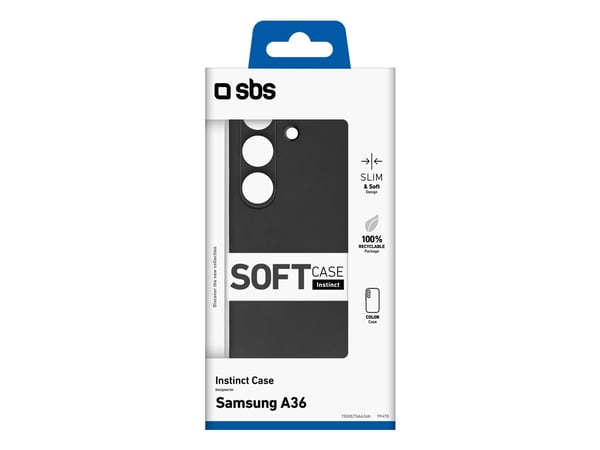 SBS TEINSTSAA36K, Etui, Samsung, A36, 17 cm (6.7"), Sort