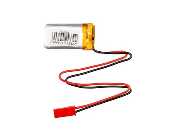 Akyga - Bakterier - 3,7V - Li-pol - 250 mAh (JST)