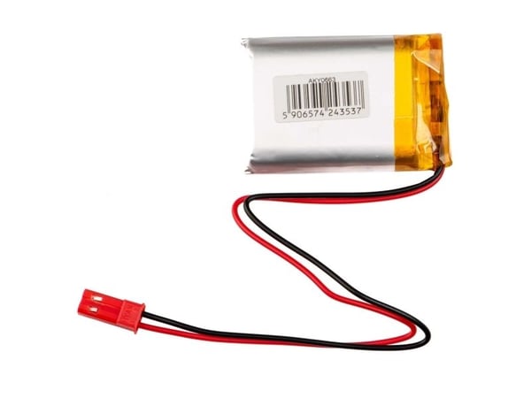 Akyga AKY0663, Batteri, Sølv, Lithium-Ion (Li-Ion), 1200 mAh, 3,7 V, 30 mm