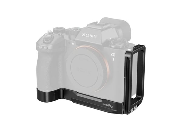 SmallRig 5188, Monteringsplate, Sort, Aluminium, 1/4-20", Sony Alpha 1 II / Alpha 9 III, 148 mm